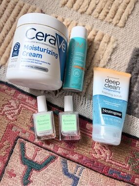 Beauty & Self-Care Bundle – CeraVe, Moroccanoil, Neutrogena & Manucurist